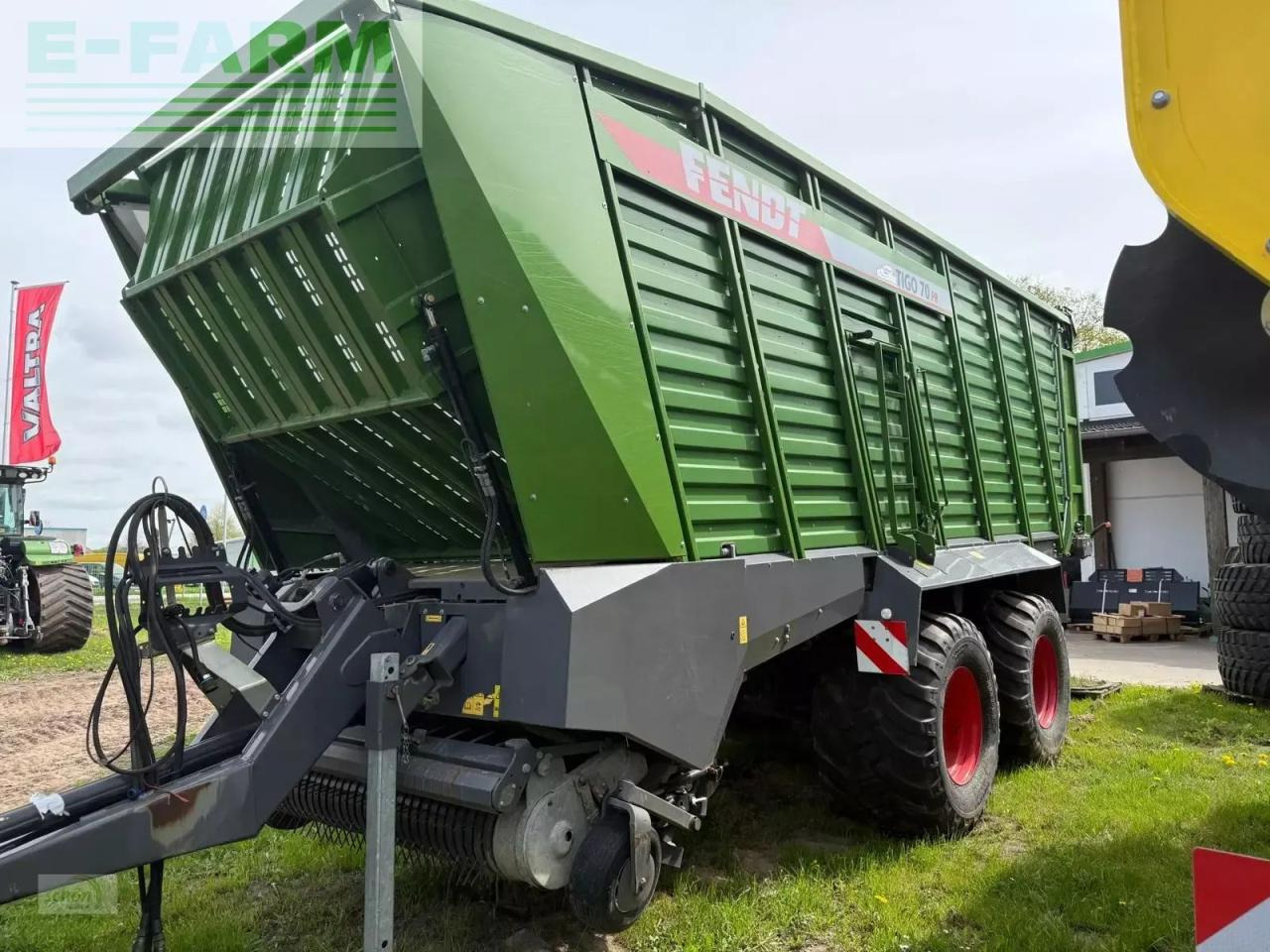 Fendt tigo 70 pr nur 774 fuhren bzw 76 stunden und mit 750/45 r26,5 bereifung - Keranjang pemuatan sendiri: gambar 1 Fendt tigo 70 pr nur 774 fuhren bzw 76 stunden und mit 750/45 r26,5 bereifung - Keranjang pemuatan sendiri: gambar 1