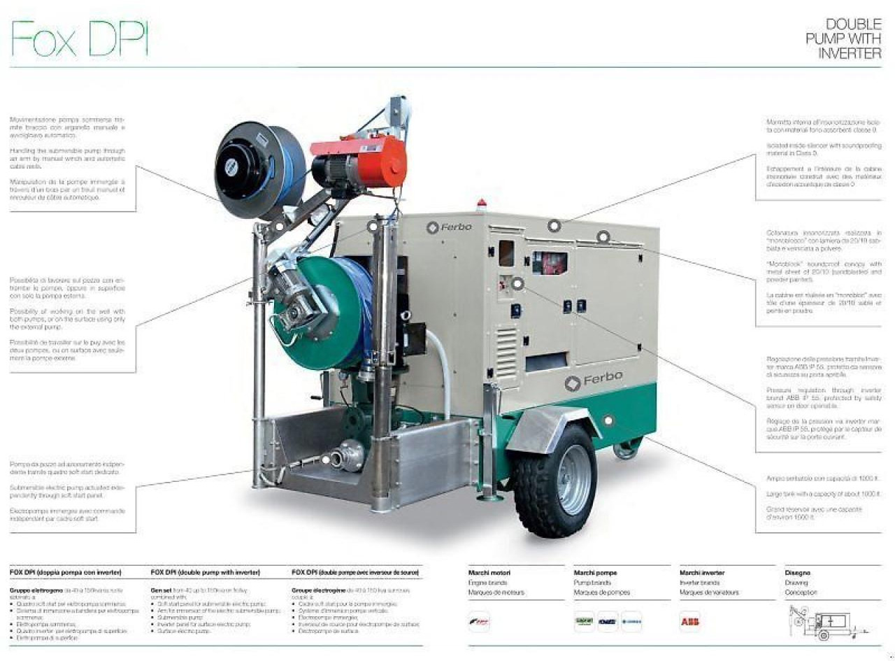 Fiat Agri fox mit u-pumpe 40kva 50m3/h - Sistem irigasi: gambar 1 Fiat Agri fox mit u-pumpe 40kva 50m3/h - Sistem irigasi: gambar 1
