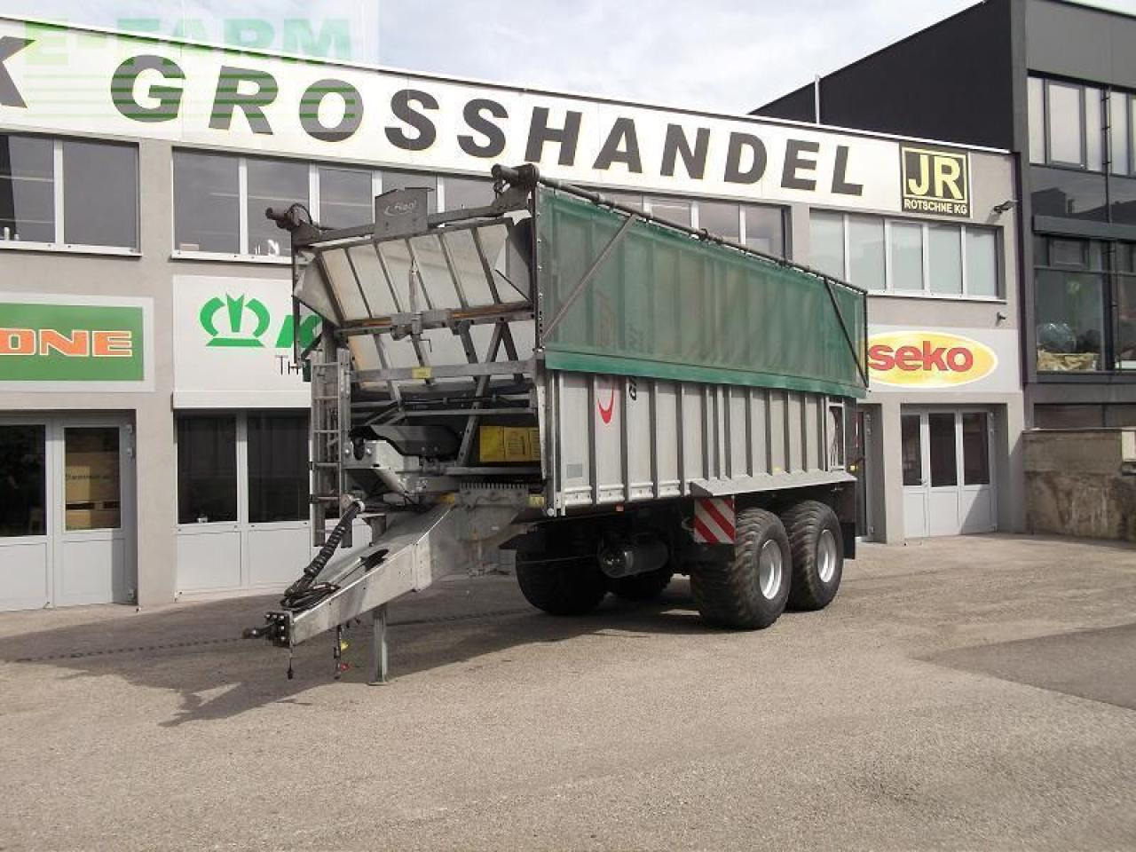 Fliegl asw 271 gigant - Trailer jungkit pertanian/ Tempat sampah: gambar 1 Fliegl asw 271 gigant - Trailer jungkit pertanian/ Tempat sampah: gambar 1