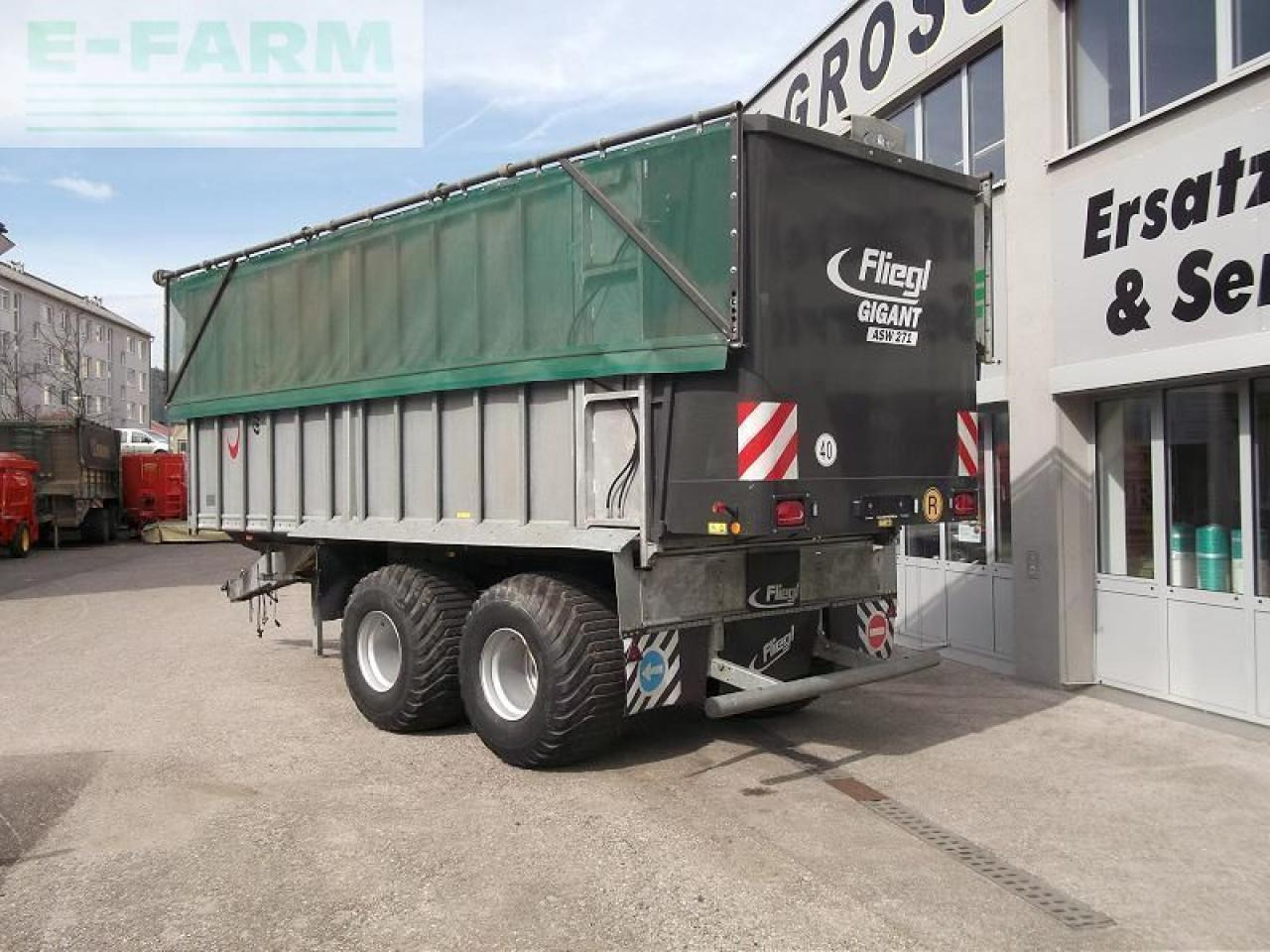 Fliegl asw 271 gigant - Trailer jungkit pertanian/ Tempat sampah: gambar 5 Fliegl asw 271 gigant - Trailer jungkit pertanian/ Tempat sampah: gambar 5