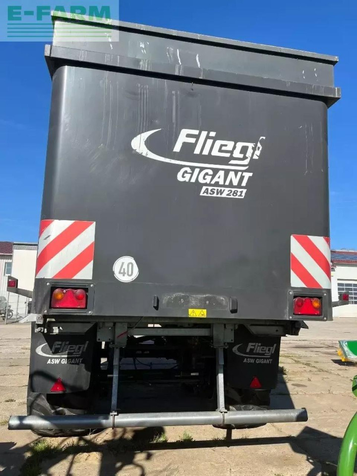 Fliegl asw 281 - Trailer jungkit pertanian/ Tempat sampah: gambar 3 Fliegl asw 281 - Trailer jungkit pertanian/ Tempat sampah: gambar 3