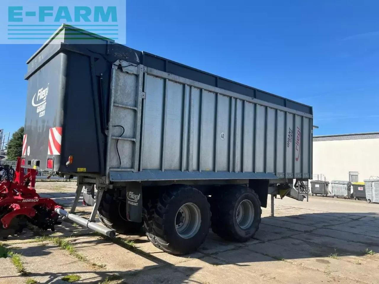 Fliegl asw 281 - Trailer jungkit pertanian/ Tempat sampah: gambar 2 Fliegl asw 281 - Trailer jungkit pertanian/ Tempat sampah: gambar 2