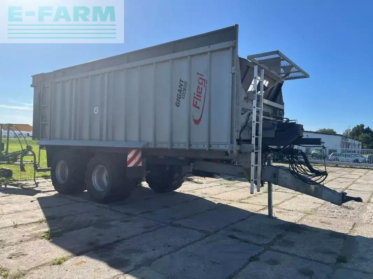 Fliegl asw 281 - Trailer jungkit pertanian/ Tempat sampah: gambar 1 Fliegl asw 281 - Trailer jungkit pertanian/ Tempat sampah: gambar 1