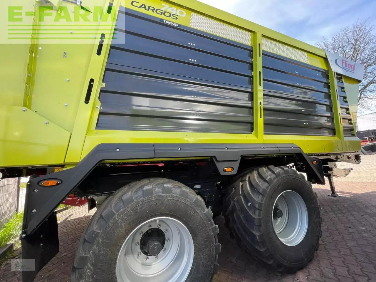 Fliegl cargos 740 - Trailer jungkit pertanian/ Tempat sampah: gambar 3 Fliegl cargos 740 - Trailer jungkit pertanian/ Tempat sampah: gambar 3