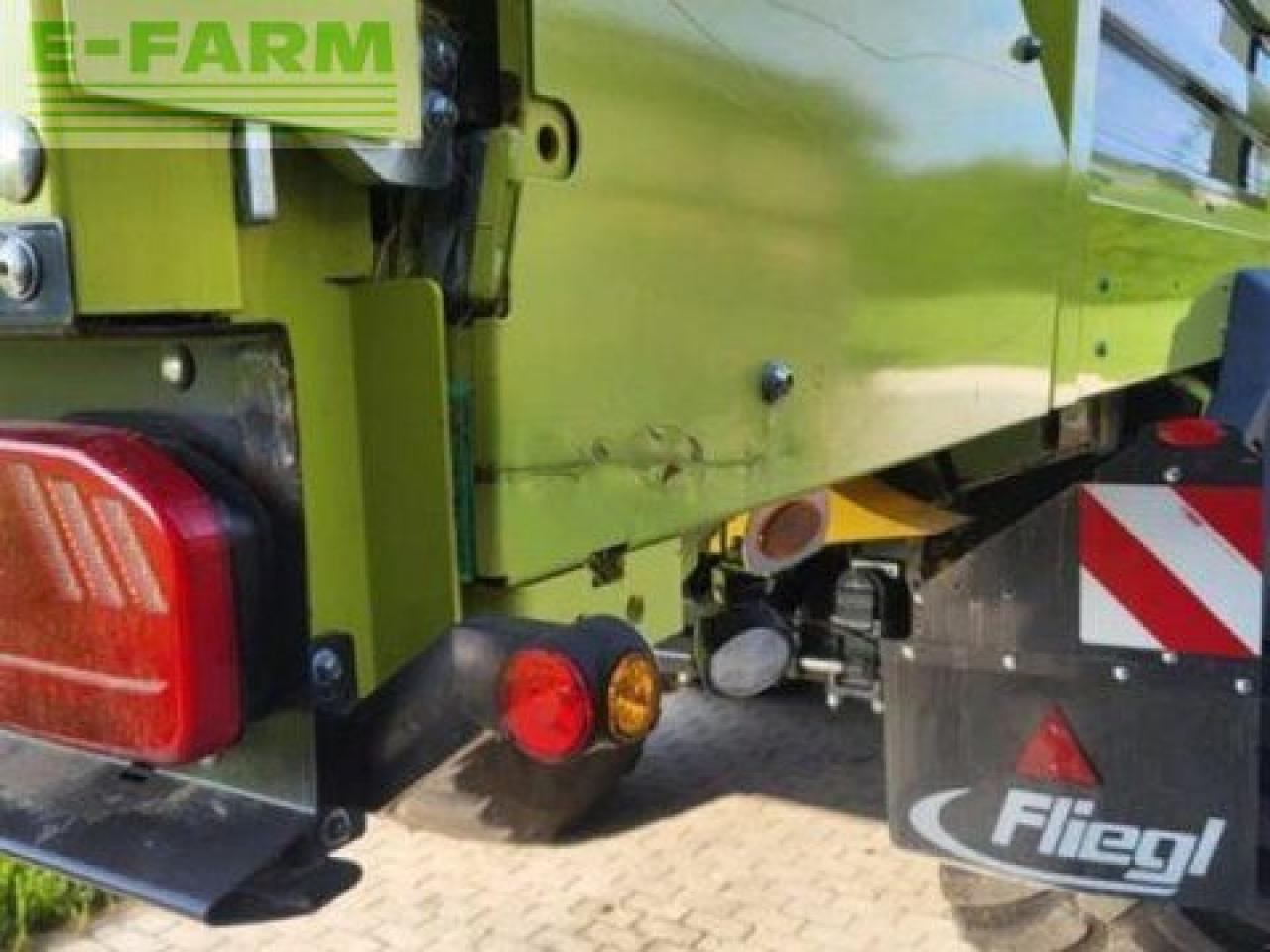 Trailer jungkit pertanian/ Tempat sampah Fliegl cargos 8500: gambar 7
