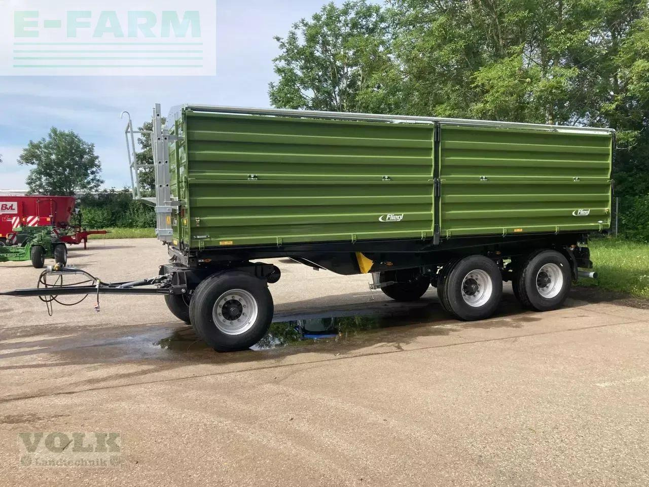 Fliegl ddk 240 / 7200 mm - Trailer jungkit pertanian/ Tempat sampah: gambar 4 Fliegl ddk 240 / 7200 mm - Trailer jungkit pertanian/ Tempat sampah: gambar 4
