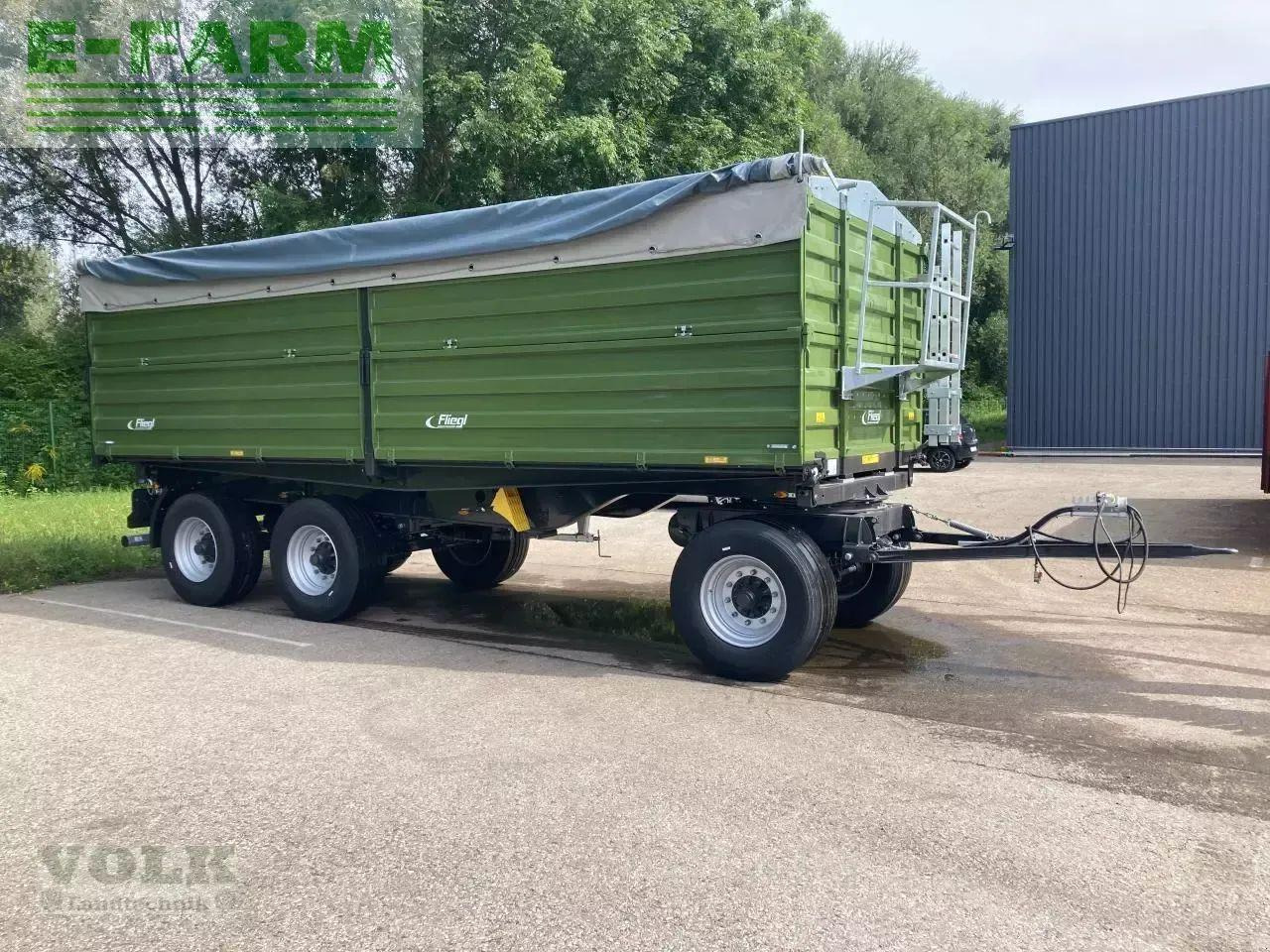 Fliegl ddk 240 / 7200 mm - Trailer jungkit pertanian/ Tempat sampah: gambar 1 Fliegl ddk 240 / 7200 mm - Trailer jungkit pertanian/ Tempat sampah: gambar 1