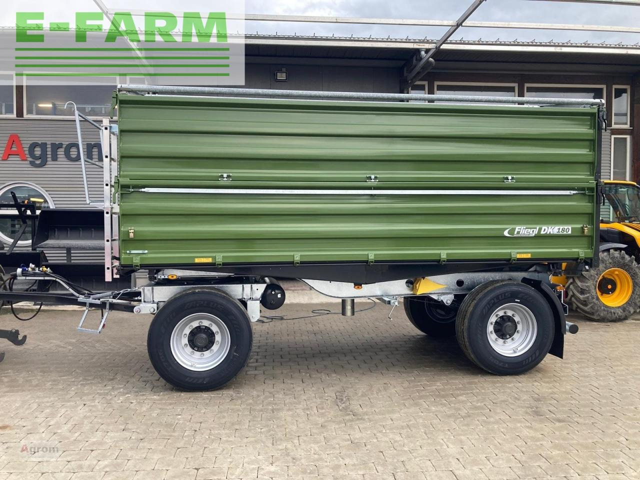 Fliegl dk 180 - Trailer jungkit pertanian/ Tempat sampah: gambar 5 Fliegl dk 180 - Trailer jungkit pertanian/ Tempat sampah: gambar 5