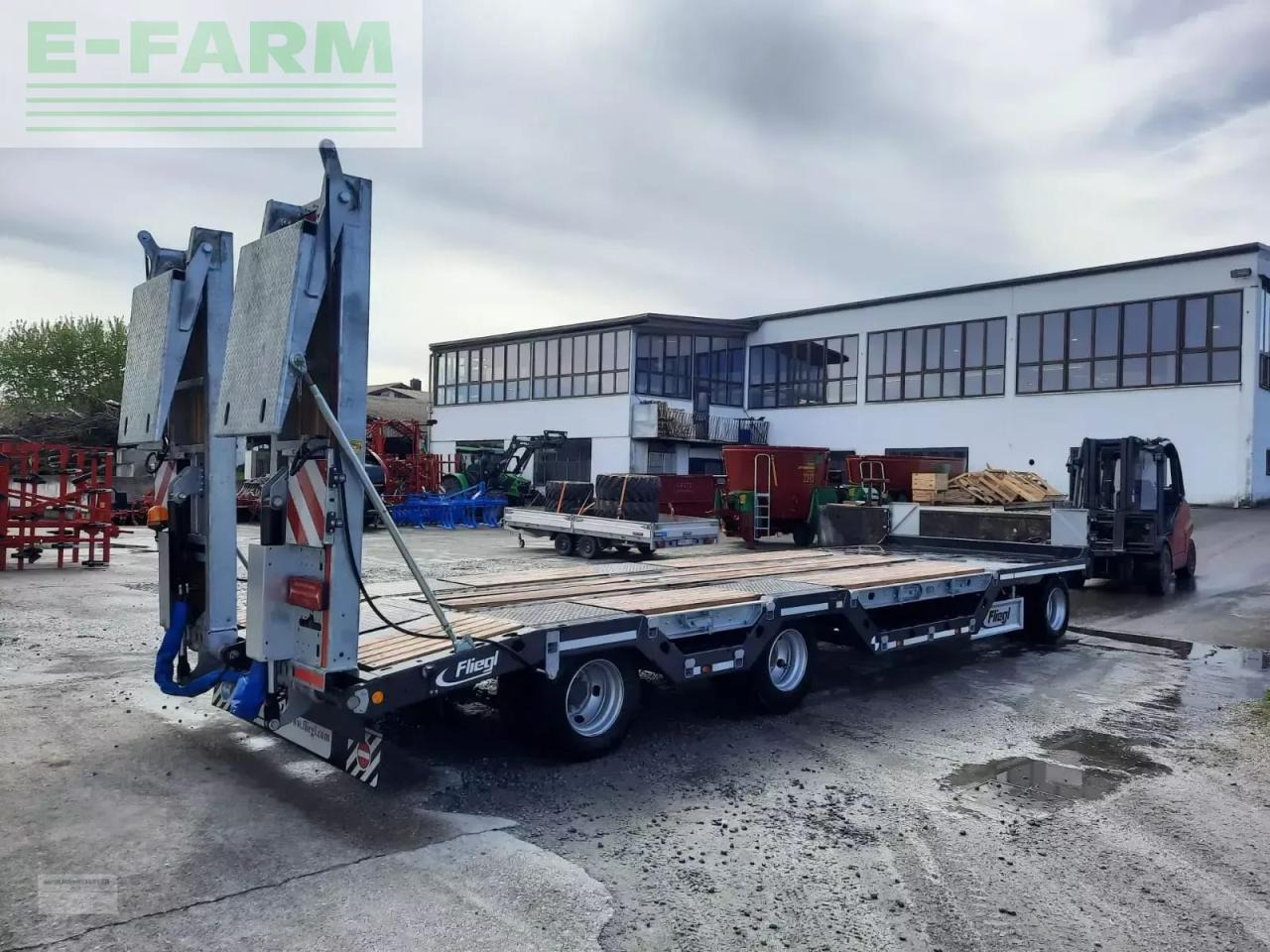 Fliegl dts 300 - Trailer low bed: gambar 3 Fliegl dts 300 - Trailer low bed: gambar 3