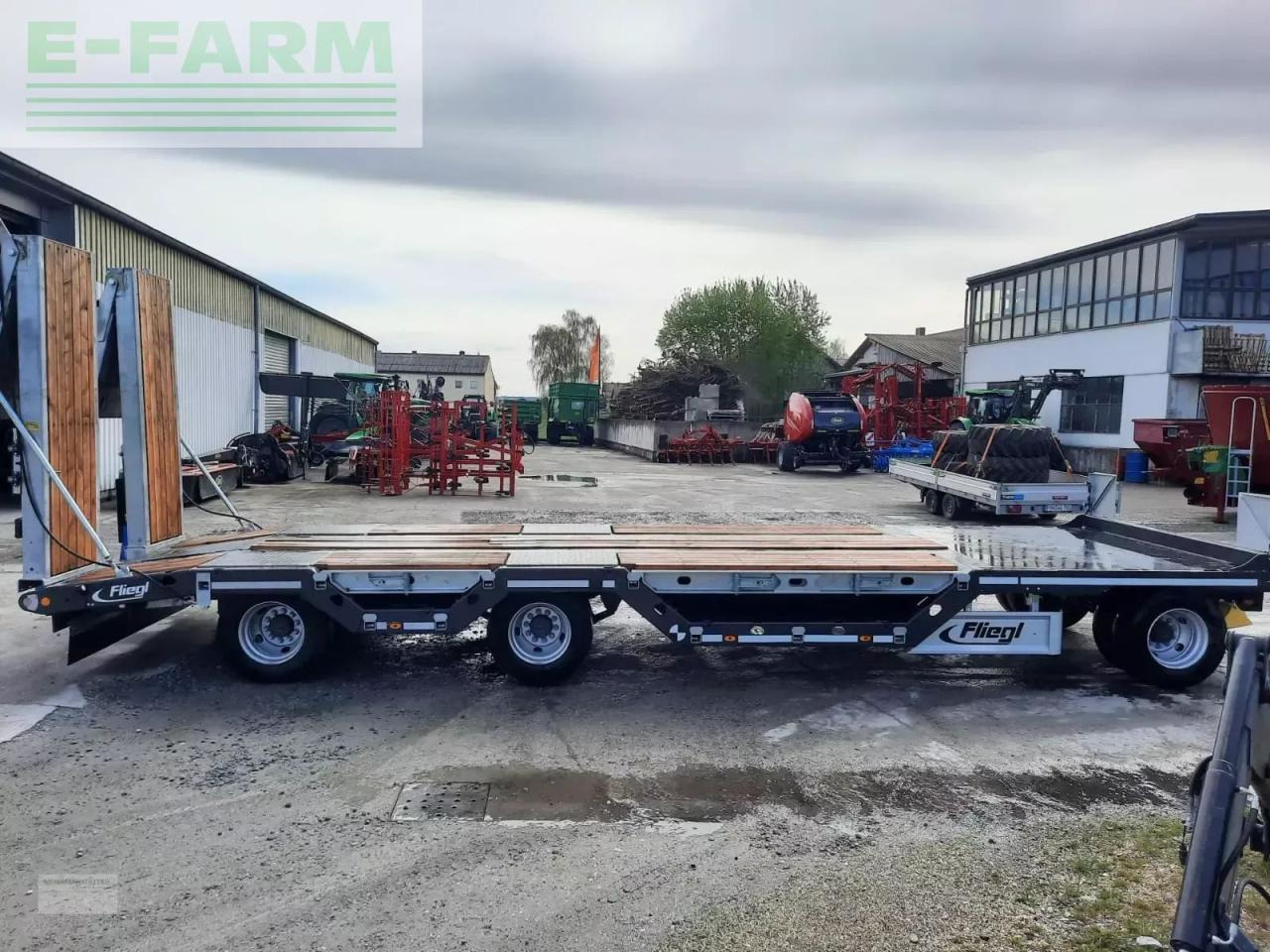 Fliegl dts 300 - Trailer low bed: gambar 5 Fliegl dts 300 - Trailer low bed: gambar 5