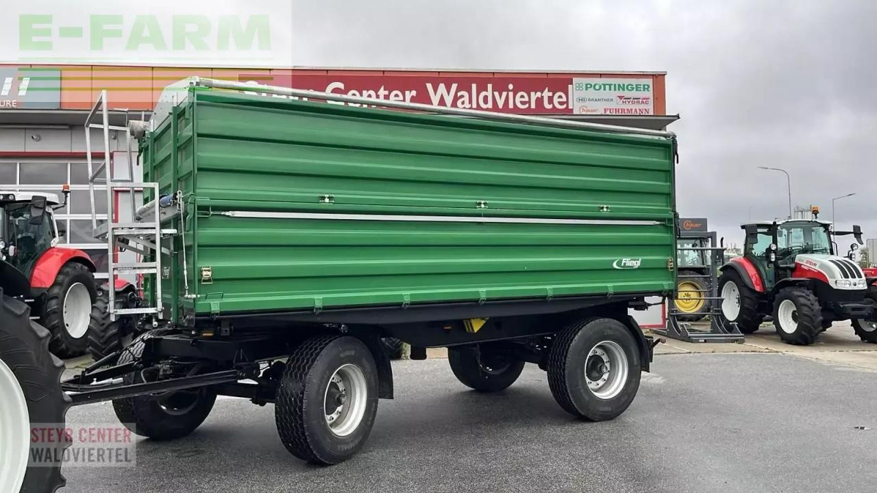 Fliegl zweiachs 3-seiten kipper dk 180.40 - Trailer jungkit pertanian/ Tempat sampah: gambar 1 Fliegl zweiachs 3-seiten kipper dk 180.40 - Trailer jungkit pertanian/ Tempat sampah: gambar 1