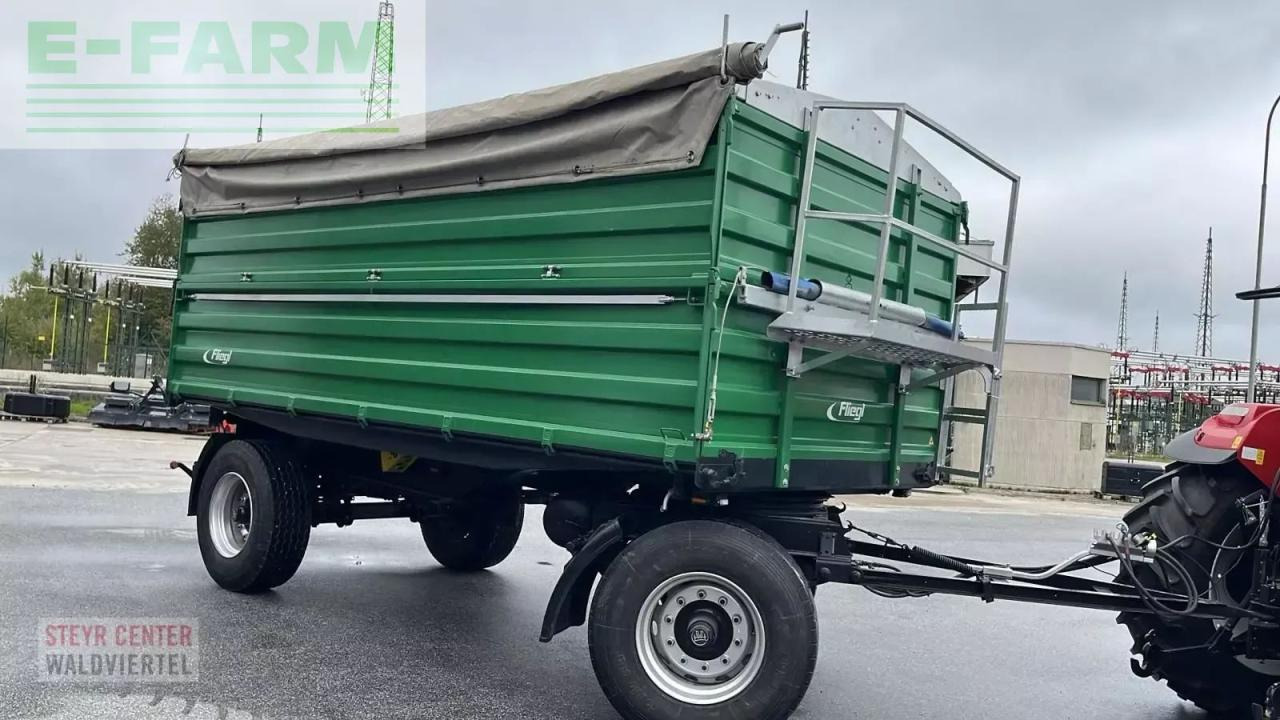 Fliegl zweiachs 3-seiten kipper dk 180.40 - Trailer jungkit pertanian/ Tempat sampah: gambar 3 Fliegl zweiachs 3-seiten kipper dk 180.40 - Trailer jungkit pertanian/ Tempat sampah: gambar 3