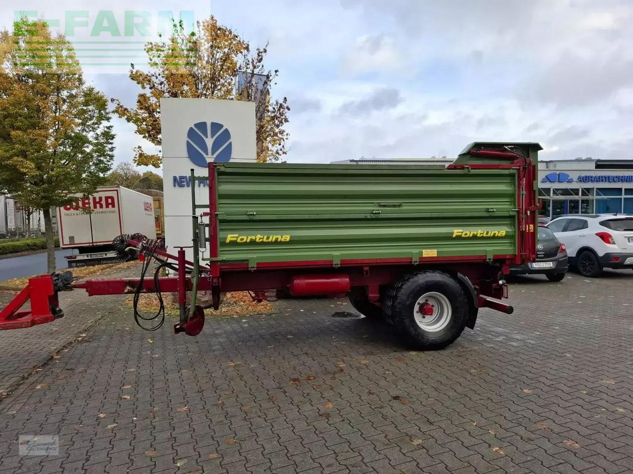 Fortuna fed 80 mit hydr. heckklappe - Trailer jungkit pertanian/ Tempat sampah: gambar 1 Fortuna fed 80 mit hydr. heckklappe - Trailer jungkit pertanian/ Tempat sampah: gambar 1