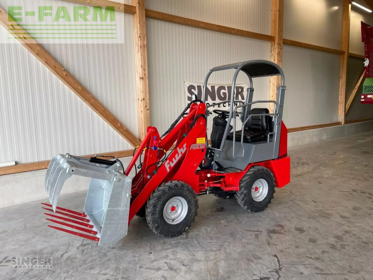 Fuchs Fahrzeugbau f 853 h - Ekskavator mini: gambar 1 Fuchs Fahrzeugbau f 853 h - Ekskavator mini: gambar 1