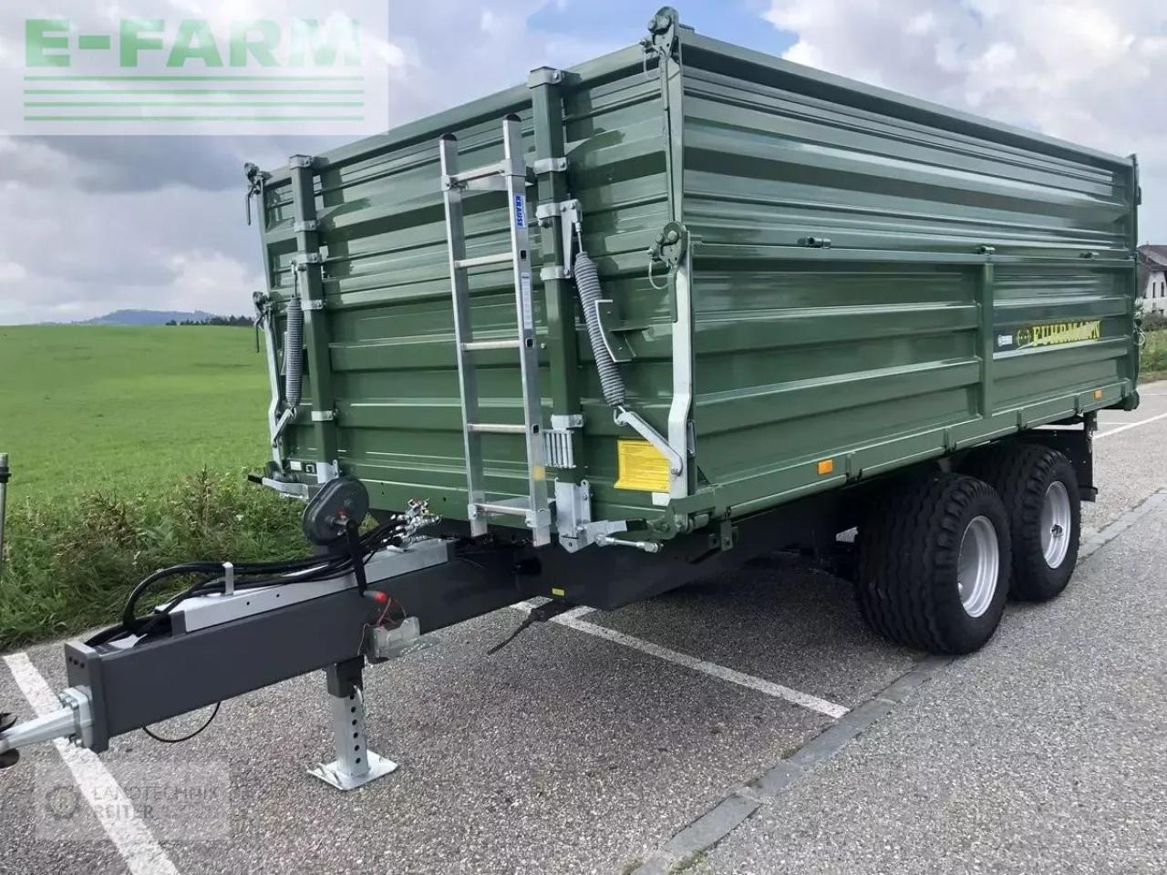 Fuhrmann ff 15000, hydr. heckwand - Trailer jungkit pertanian/ Tempat sampah: gambar 5 Fuhrmann ff 15000, hydr. heckwand - Trailer jungkit pertanian/ Tempat sampah: gambar 5