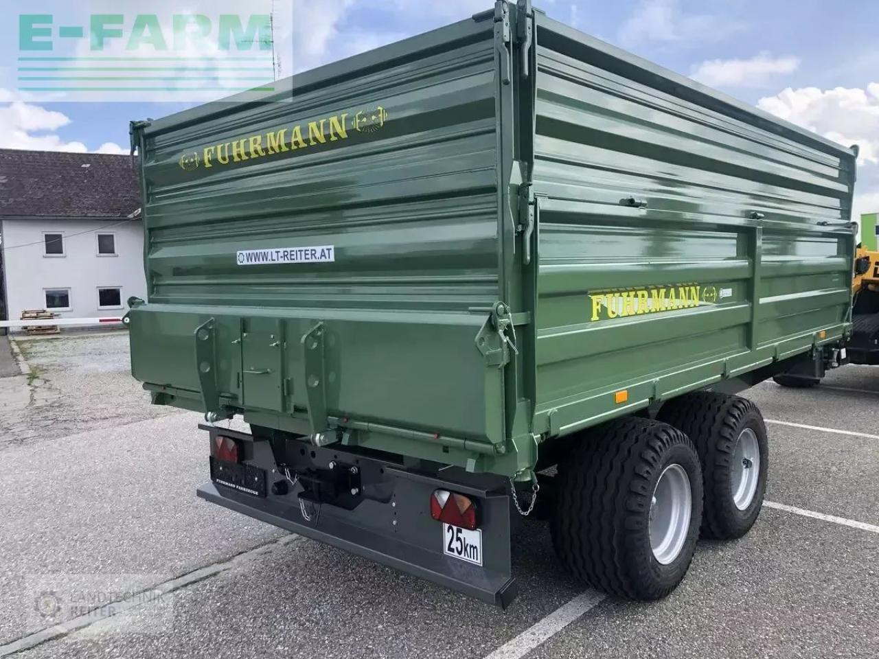 Fuhrmann ff 15000, hydr. heckwand - Trailer jungkit pertanian/ Tempat sampah: gambar 2 Fuhrmann ff 15000, hydr. heckwand - Trailer jungkit pertanian/ Tempat sampah: gambar 2