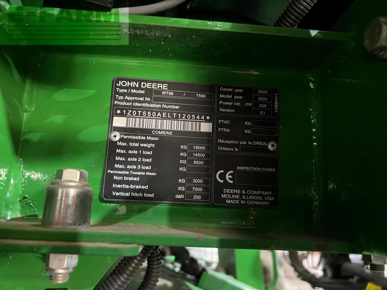 Header biji-bijian Geringhoff HVV 540: gambar 7