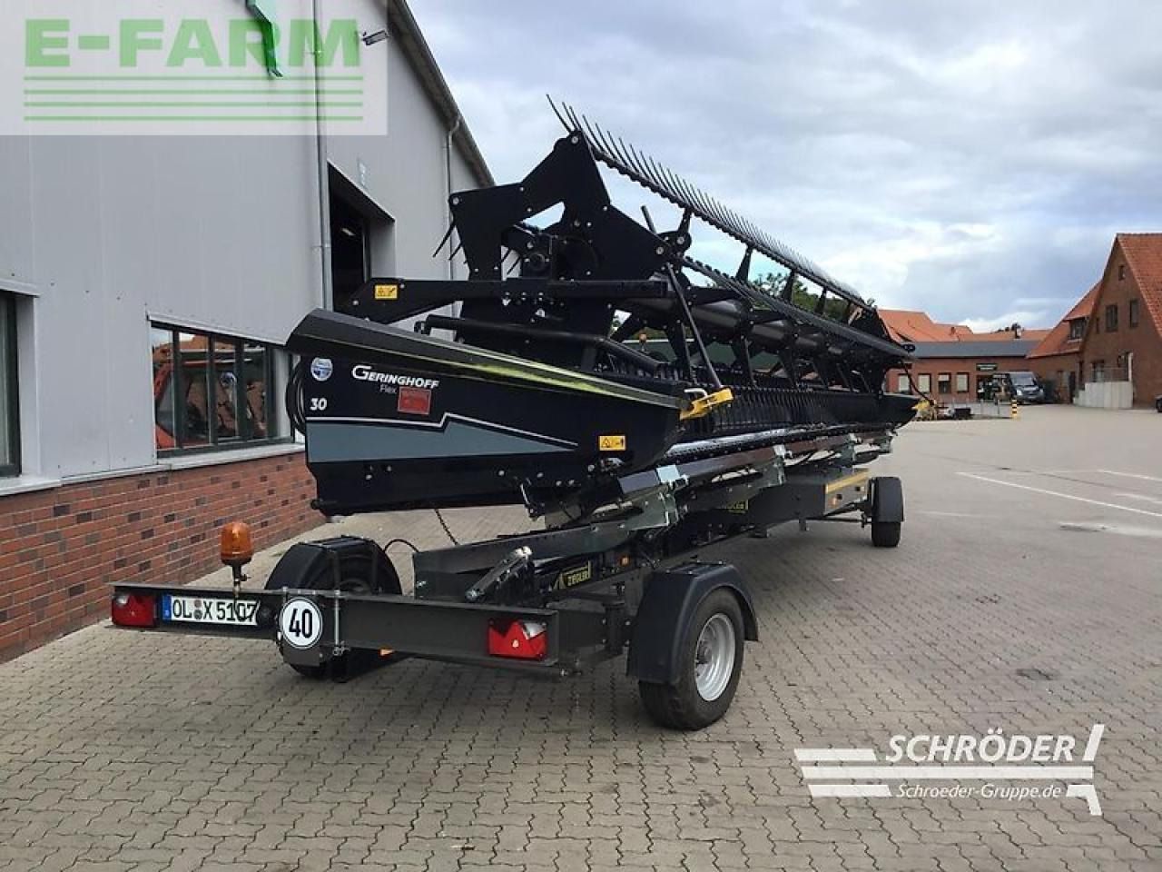 Geringhoff flex 30 / 9,15m + wagen - Header biji-bijian: gambar 3 Geringhoff flex 30 / 9,15m + wagen - Header biji-bijian: gambar 3