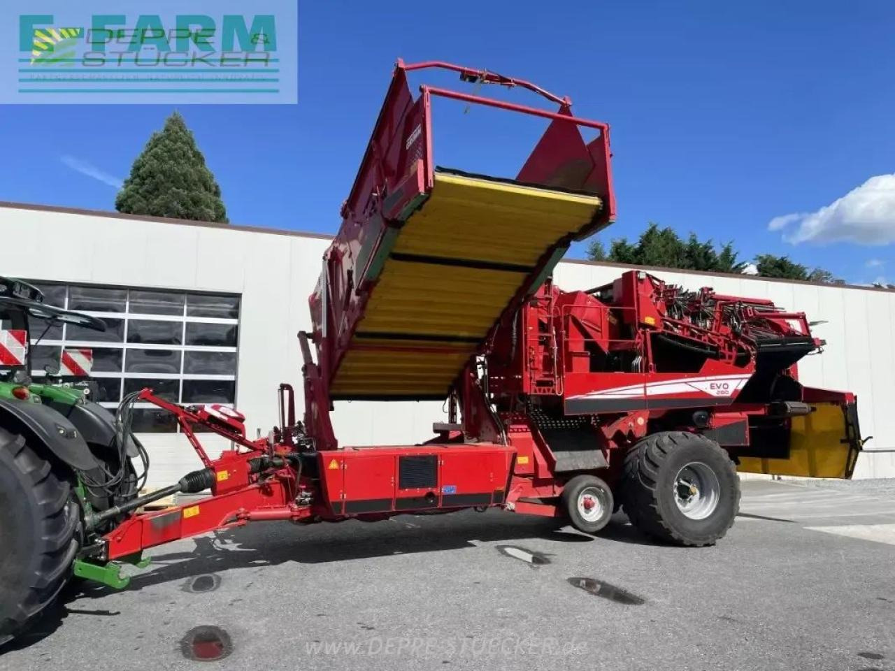 Grimme evo 280 - Mesin pemanen kentang: gambar 1 Grimme evo 280 - Mesin pemanen kentang: gambar 1