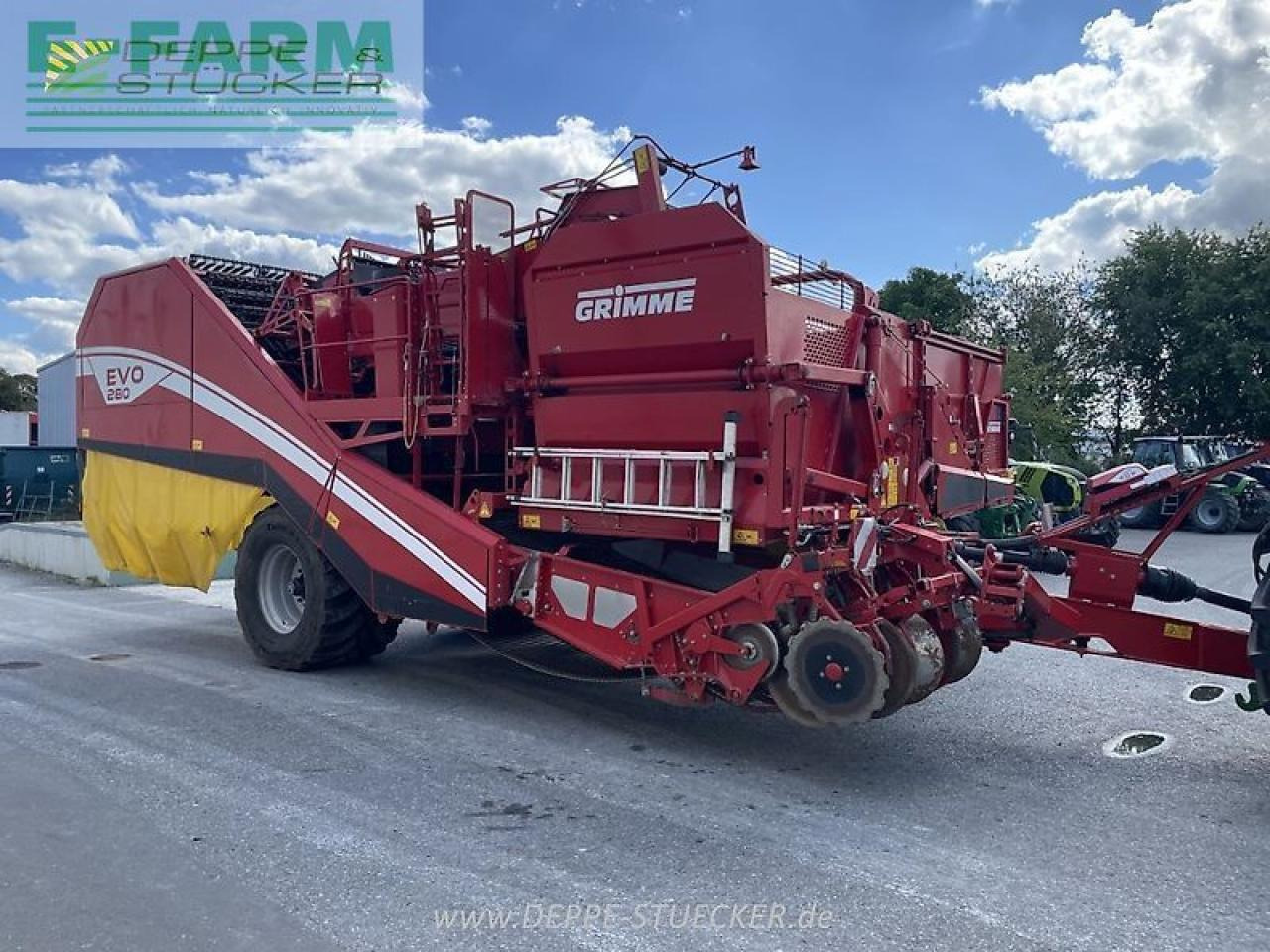 Grimme evo 280 - Mesin pemanen kentang: gambar 4 Grimme evo 280 - Mesin pemanen kentang: gambar 4