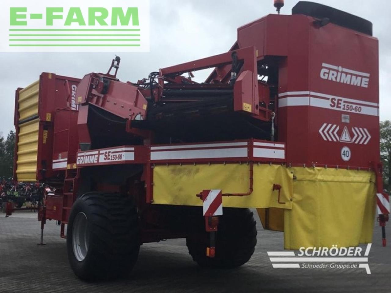 Grimme se 150-60 - Mesin pemanen kentang: gambar 4 Grimme se 150-60 - Mesin pemanen kentang: gambar 4