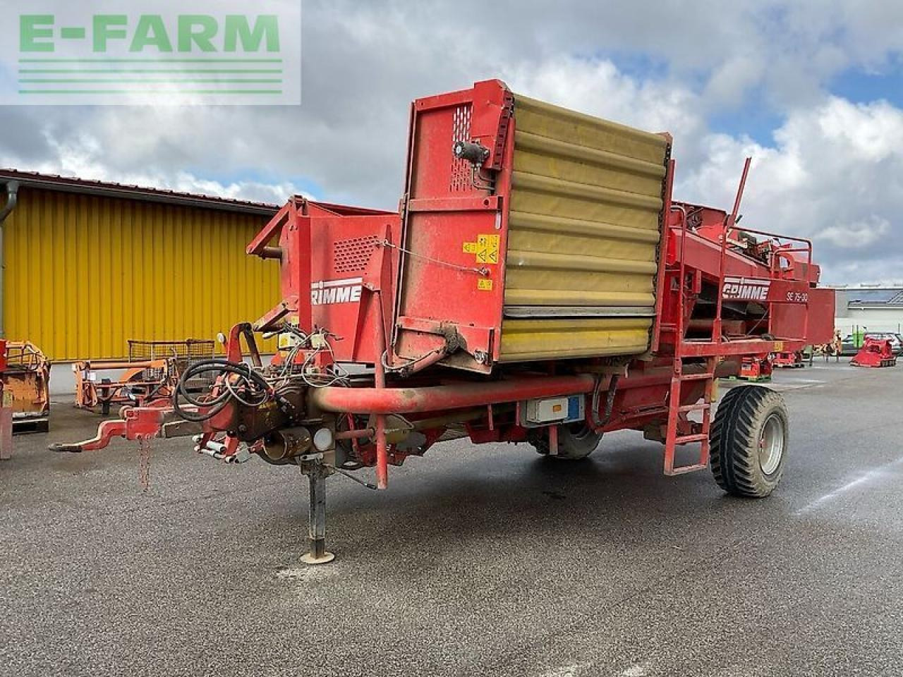 Grimme se 75-30 - Mesin pemanen kentang: gambar 1 Grimme se 75-30 - Mesin pemanen kentang: gambar 1