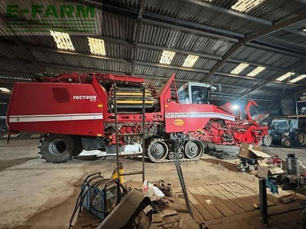Grimme tectron 415 - Mesin pemanen kentang: gambar 1 Grimme tectron 415 - Mesin pemanen kentang: gambar 1