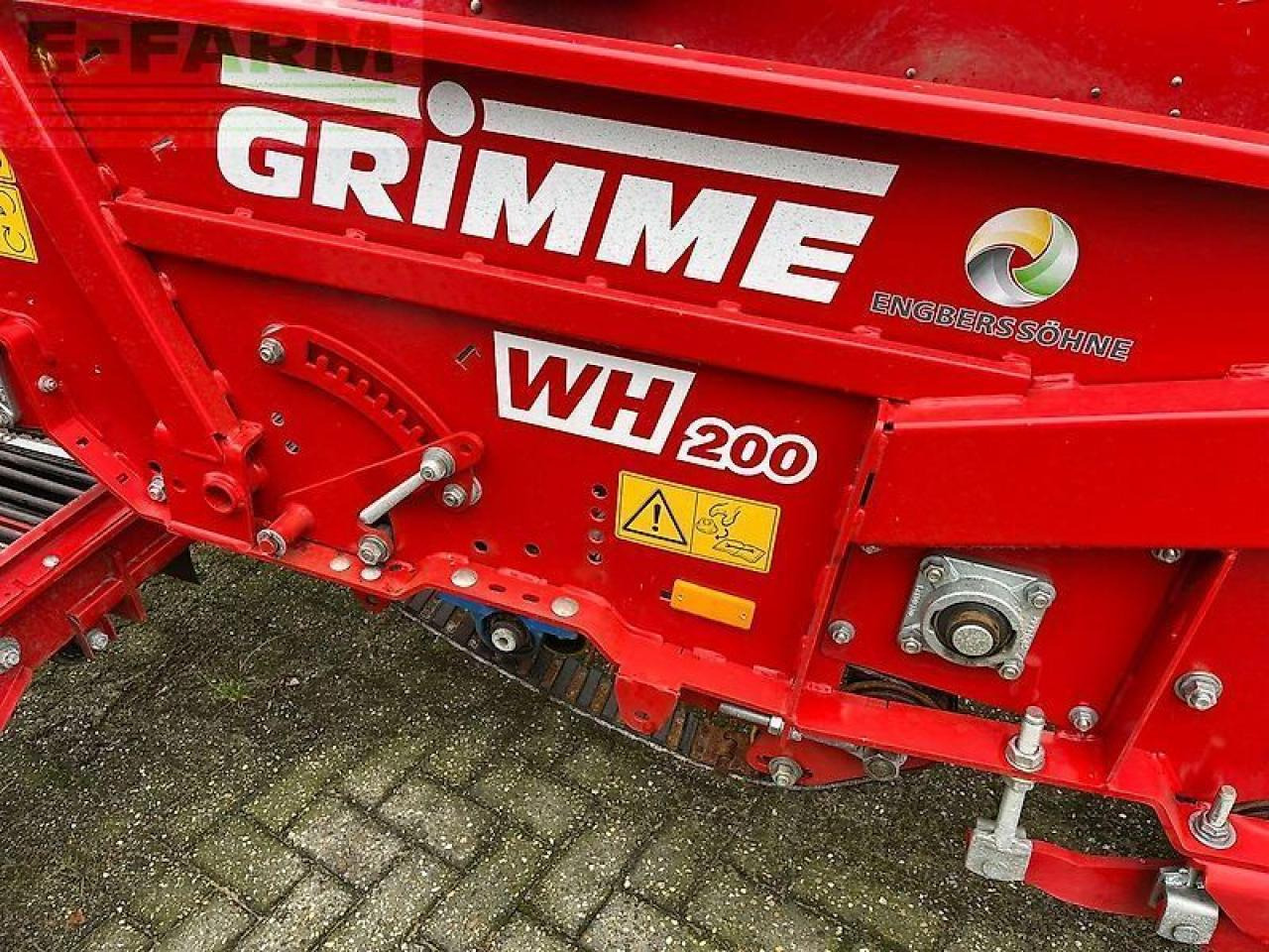 Grimme wh 200 - Mesin pemanen kentang: gambar 2 Grimme wh 200 - Mesin pemanen kentang: gambar 2