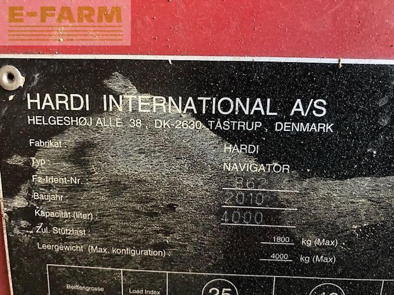 Hardi navigator 4000 - Penyemprot tertinggal: gambar 3 Hardi navigator 4000 - Penyemprot tertinggal: gambar 3