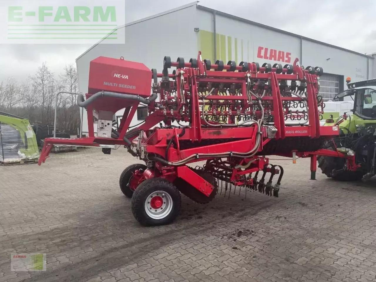 He-Va grass-roller 950 - Menggabungkan bor benih: gambar 1 He-Va grass-roller 950 - Menggabungkan bor benih: gambar 1