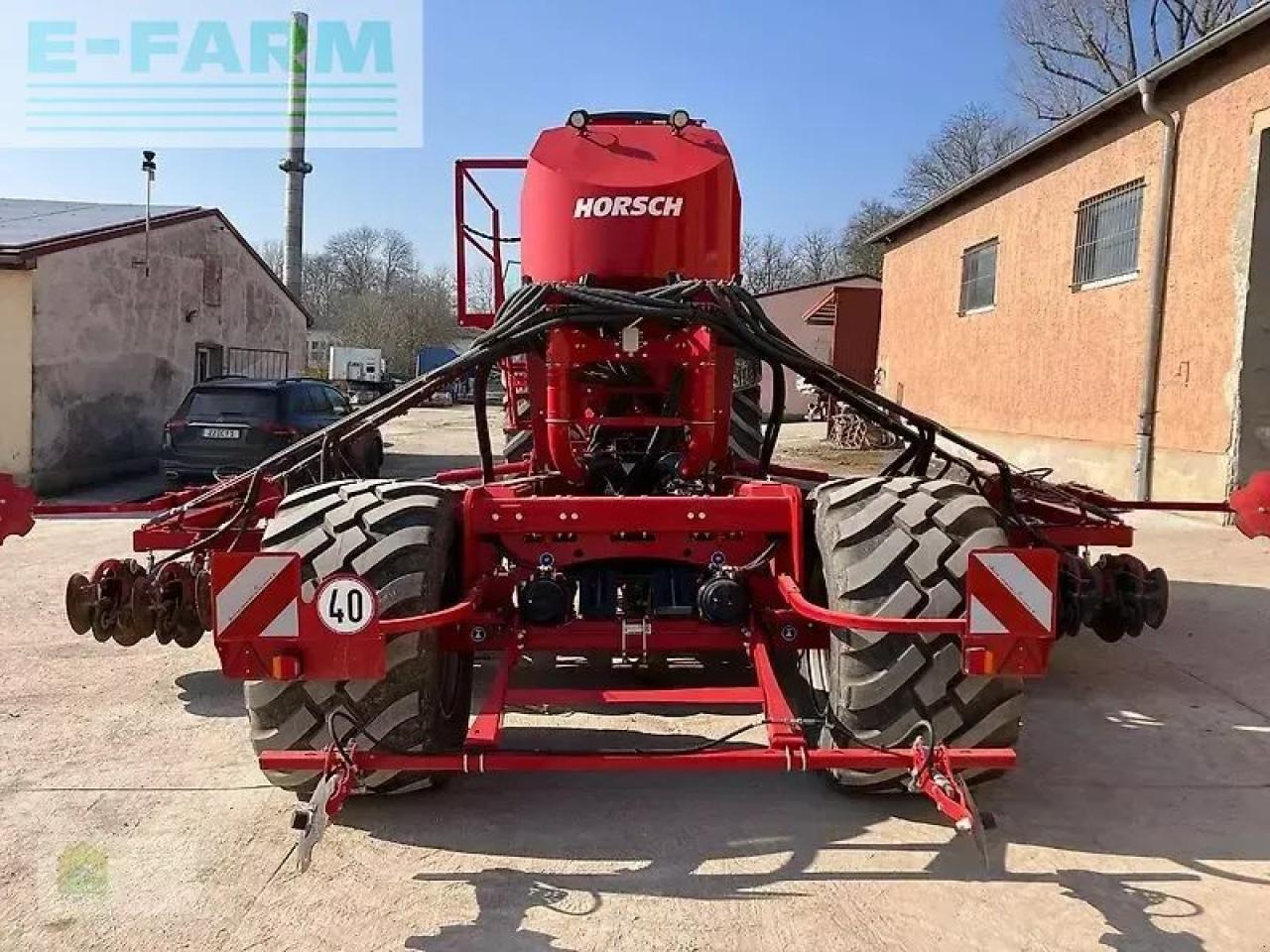Menggabungkan bor benih Horsch avatar 6.16 sd *doppeltank*: gambar 6