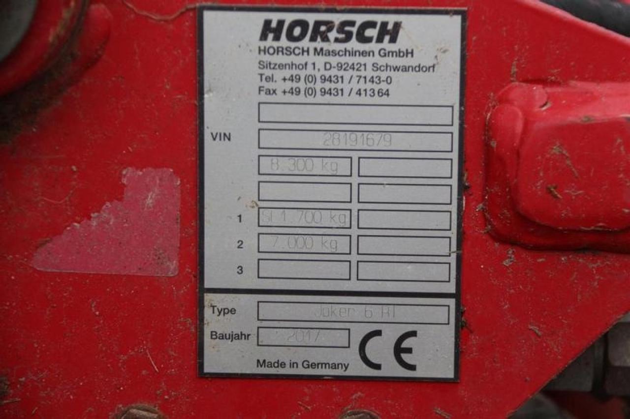 Garu cakram Horsch joker 6 rt: gambar 6