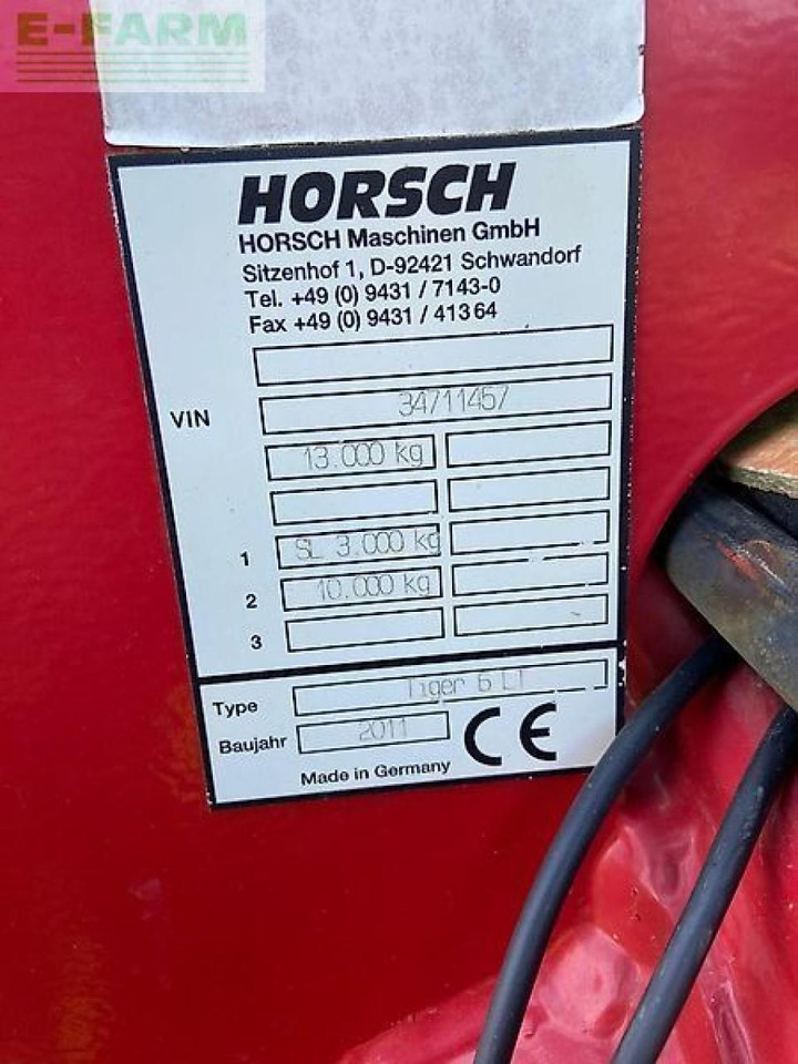 Petani Horsch tiger 6 lt: gambar 12