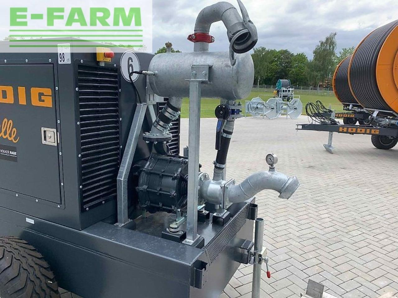 Hüdig beregnungsaggregat - typ hc910/503/44 - Sistem irigasi: gambar 2 Hüdig beregnungsaggregat - typ hc910/503/44 - Sistem irigasi: gambar 2