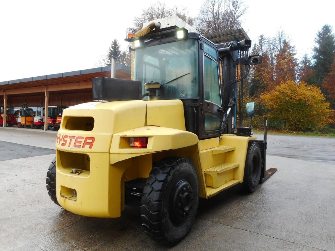 Hyster h9.00xm ( vollausstattung ) 9 tonnen hubkraft - Forklift: gambar 4 Hyster h9.00xm ( vollausstattung ) 9 tonnen hubkraft - Forklift: gambar 4