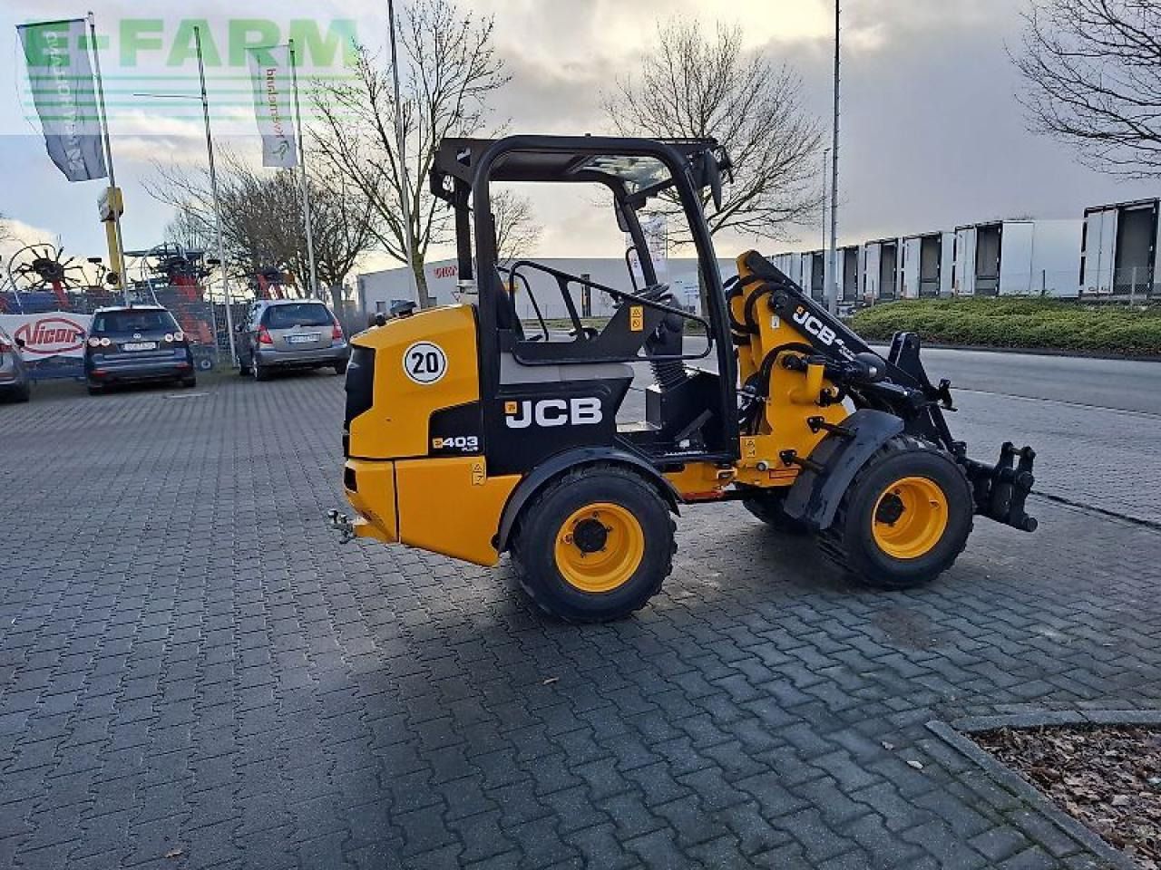 JCB 403 plus agri mit schutzdach - Ekskavator mini: gambar 5 JCB 403 plus agri mit schutzdach - Ekskavator mini: gambar 5