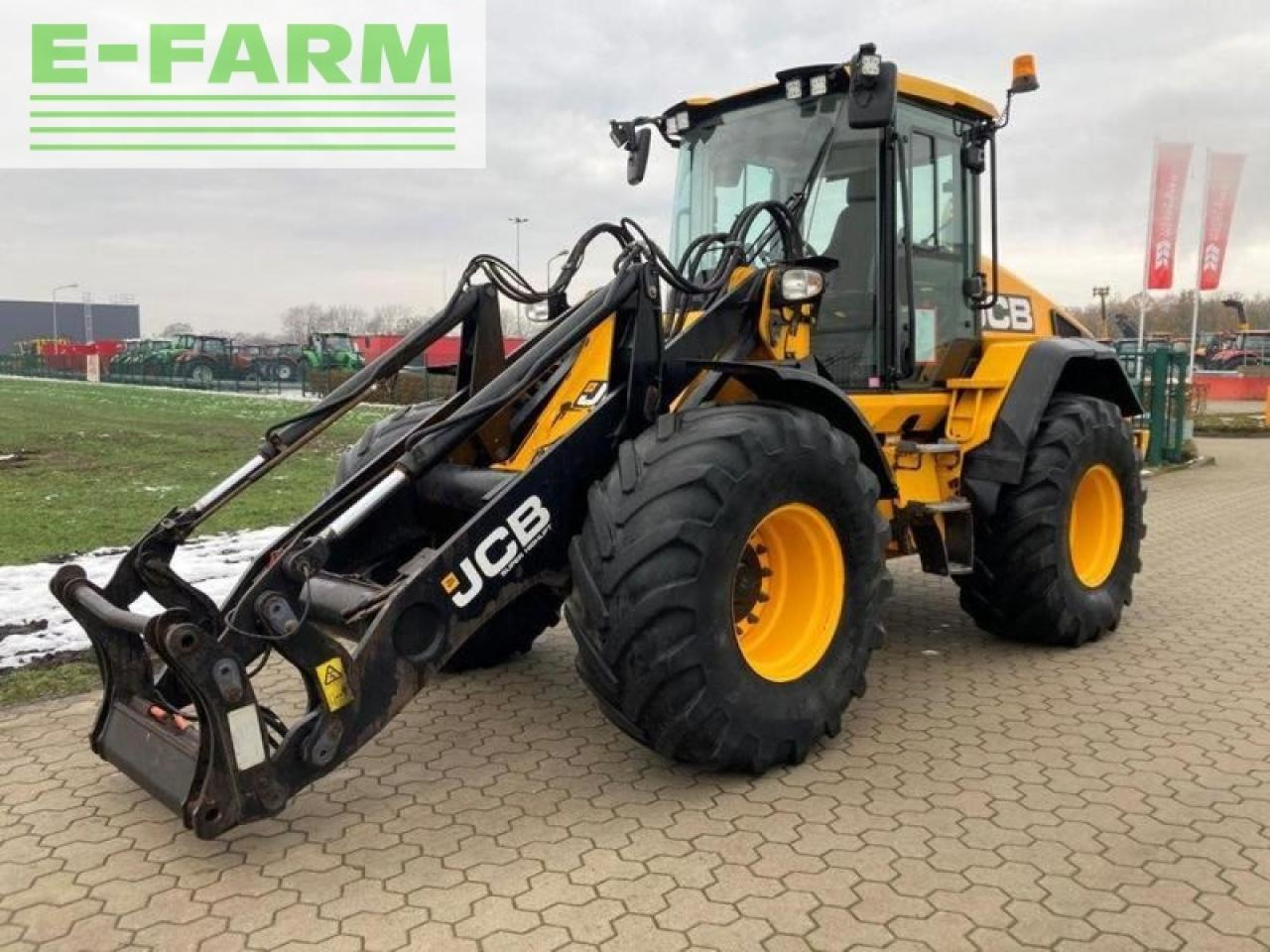 JCB 419s agri super high lift - Wheel loader: gambar 1 JCB 419s agri super high lift - Wheel loader: gambar 1