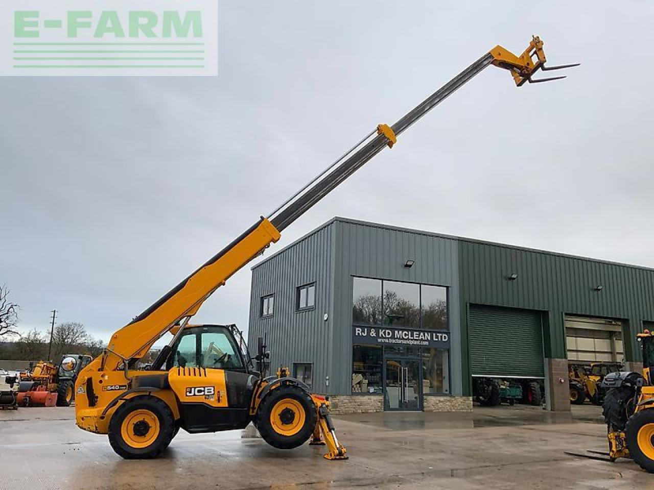 JCB 540-140hi viz telehandler (st24964) - Telehandler: gambar 1 JCB 540-140hi viz telehandler (st24964) - Telehandler: gambar 1