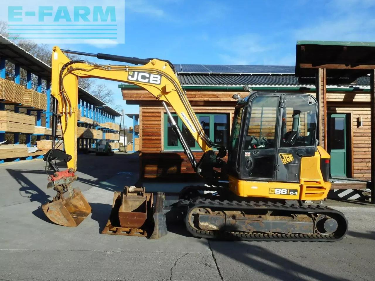 JCB 86 c-1 ( 8.775kg ) - Ekskavator mini: gambar 1 JCB 86 c-1 ( 8.775kg ) - Ekskavator mini: gambar 1