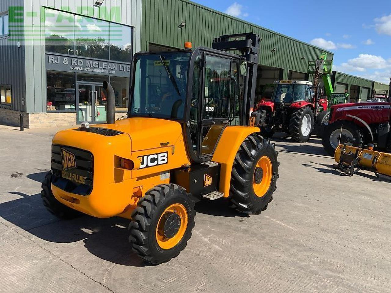 JCB 926 rough terrain fork lift (st24421) - Forklift: gambar 3 JCB 926 rough terrain fork lift (st24421) - Forklift: gambar 3