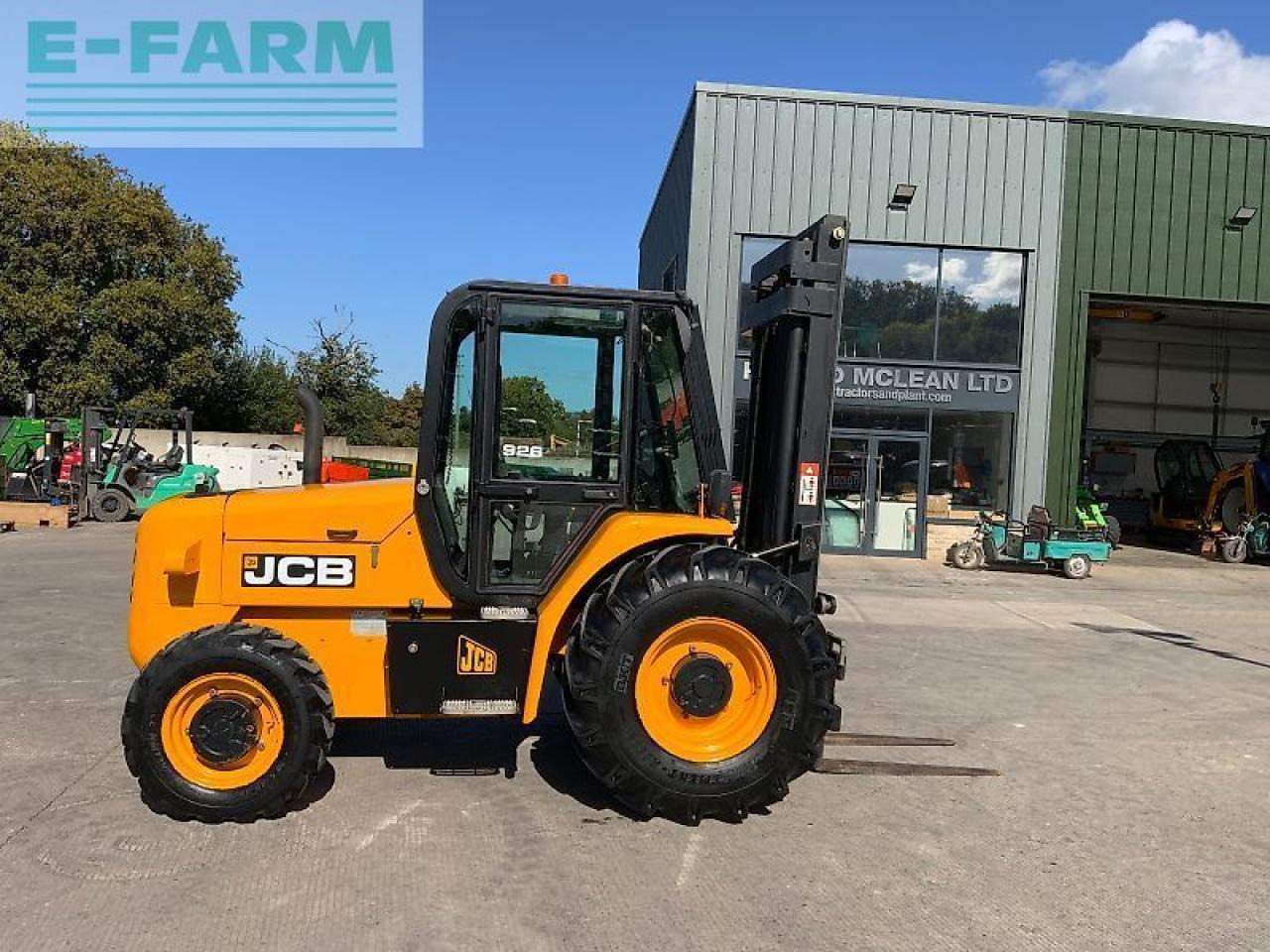 JCB 926 rough terrain fork lift (st24421) - Forklift: gambar 2 JCB 926 rough terrain fork lift (st24421) - Forklift: gambar 2