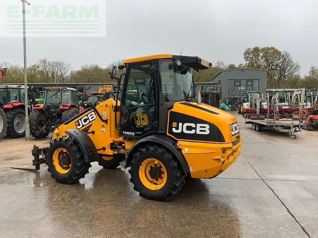 JCB tm220 agri telehandler (st25185) - Wheel loader: gambar 5 JCB tm220 agri telehandler (st25185) - Wheel loader: gambar 5
