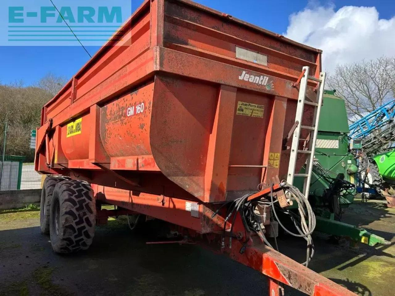 Jeantil gm160 - Trailer jungkit pertanian/ Tempat sampah: gambar 2 Jeantil gm160 - Trailer jungkit pertanian/ Tempat sampah: gambar 2