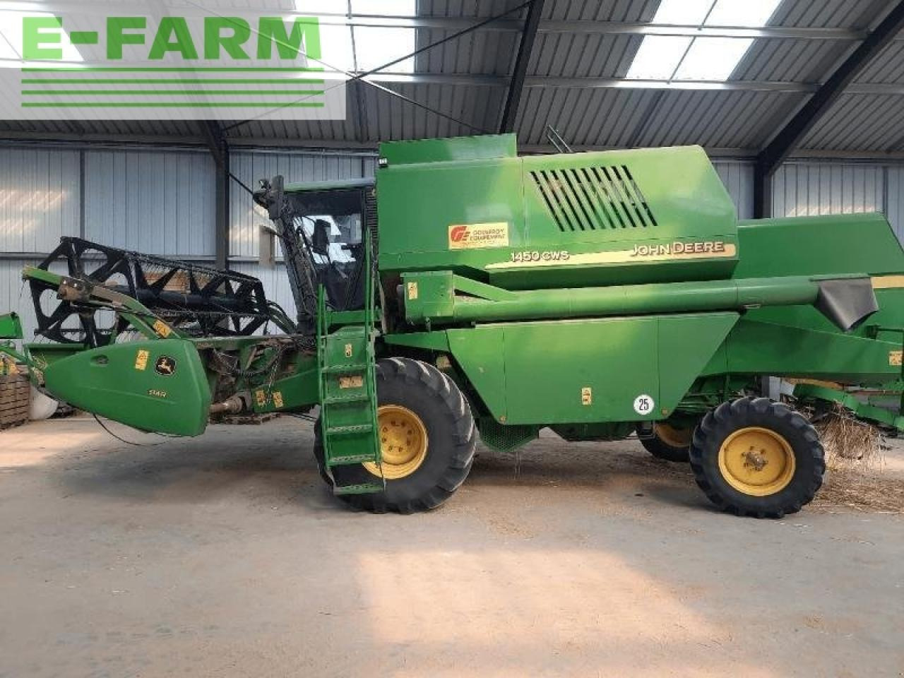 John Deere 1450 cws - Pemanen gabungan: gambar 1 John Deere 1450 cws - Pemanen gabungan: gambar 1