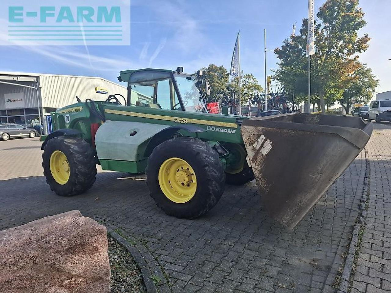 John Deere 3420 mit schaufel und palettengabel - Telehandler: gambar 4 John Deere 3420 mit schaufel und palettengabel - Telehandler: gambar 4