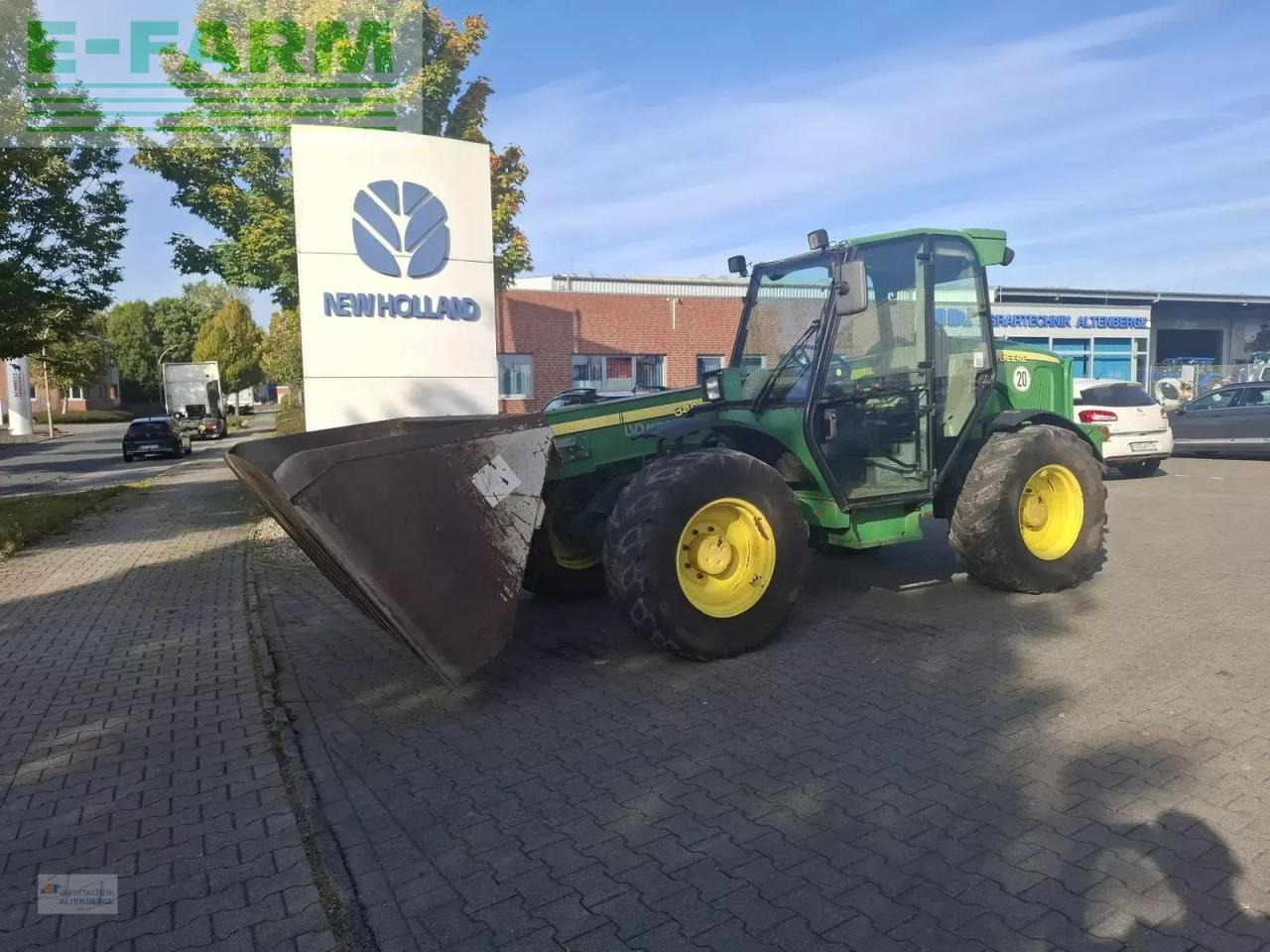 John Deere 3420 mit schaufel und palettengabel - Telehandler: gambar 2 John Deere 3420 mit schaufel und palettengabel - Telehandler: gambar 2
