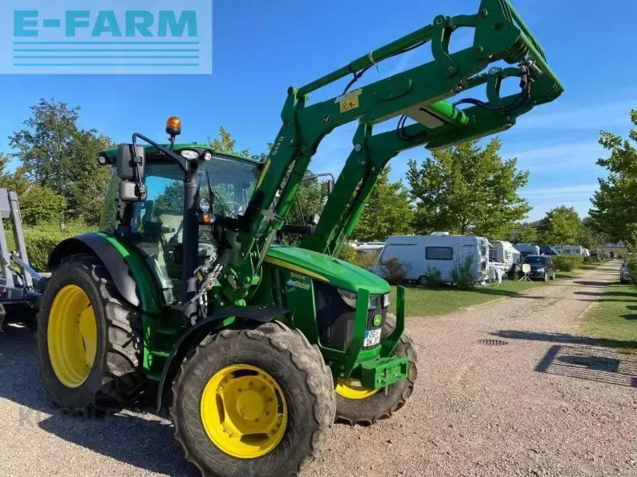 John Deere 5100r - Traktor: gambar 1 John Deere 5100r - Traktor: gambar 1