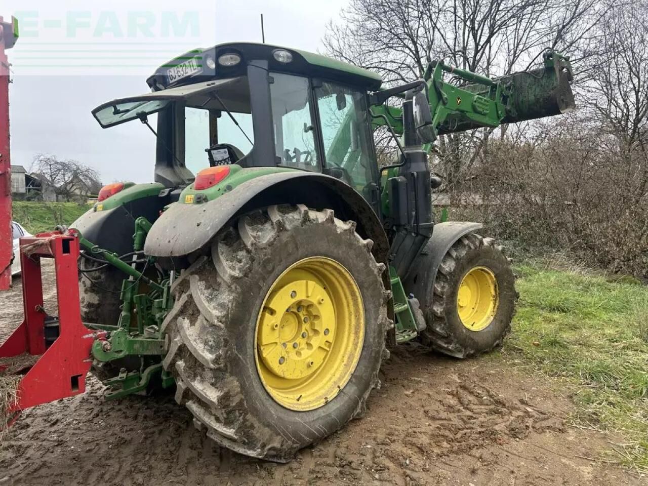 John Deere 6100 m - Traktor: gambar 3 John Deere 6100 m - Traktor: gambar 3
