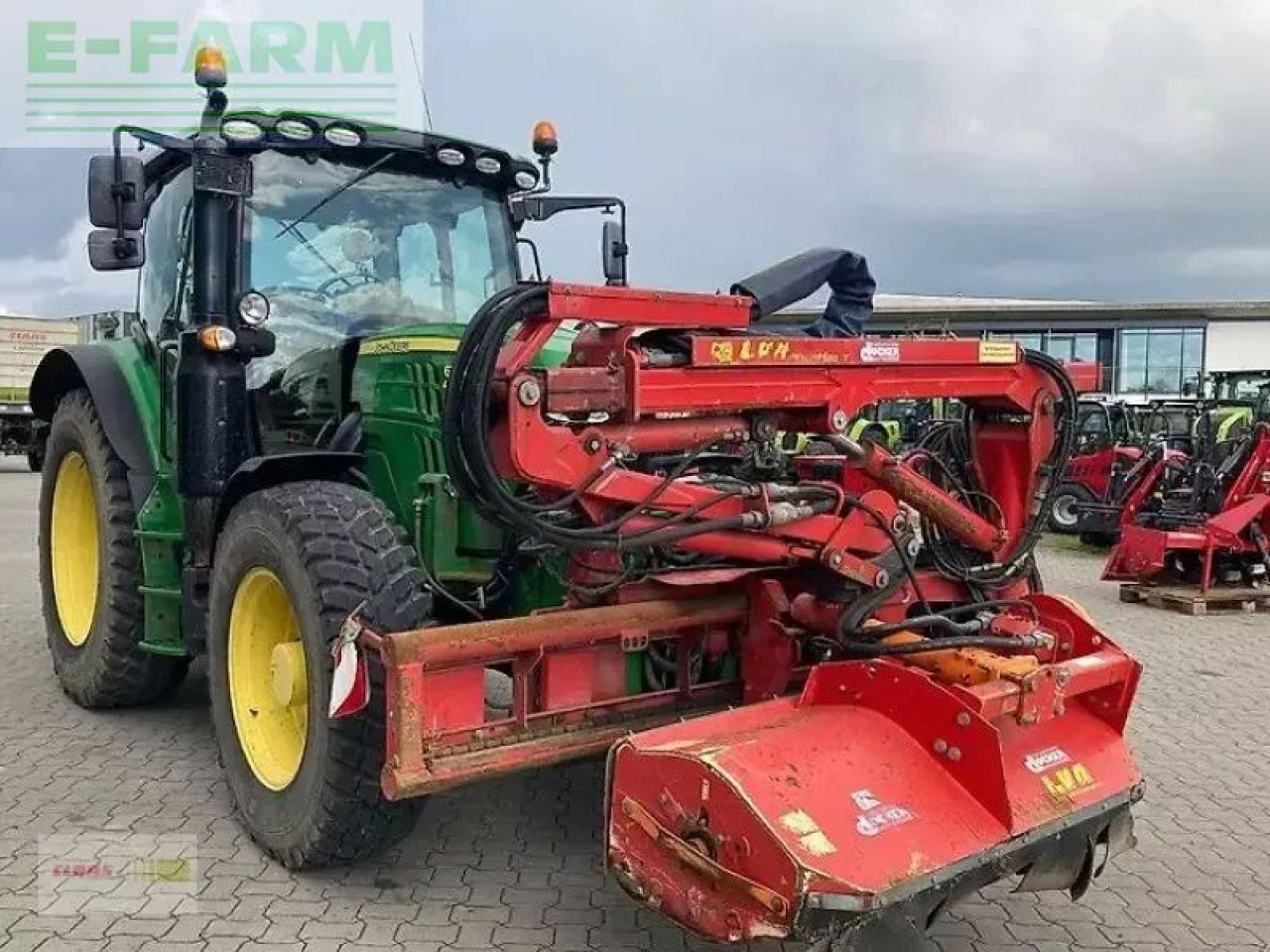John Deere 6110r - Traktor: gambar 4 John Deere 6110r - Traktor: gambar 4