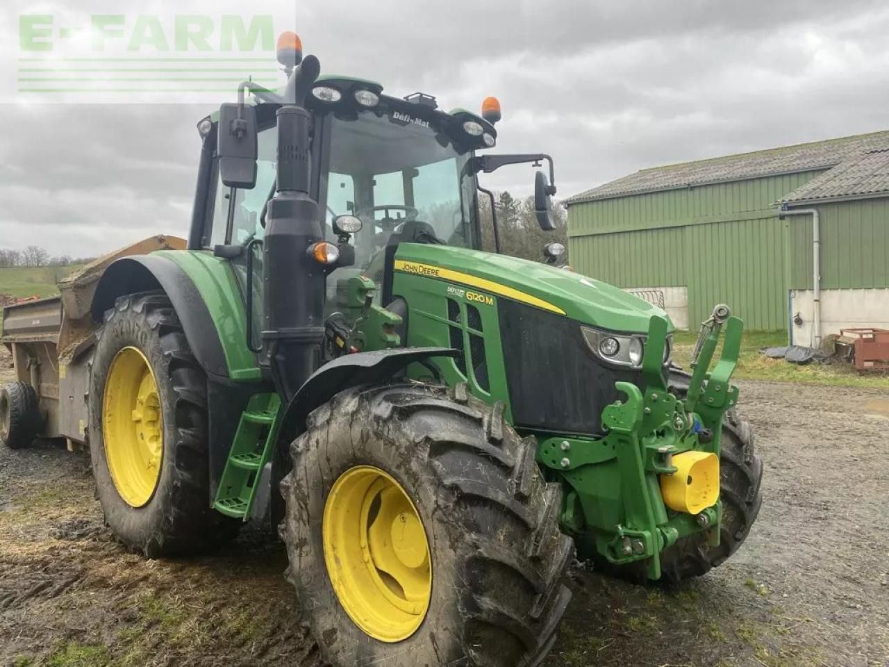 John Deere 6120 m autopower - Traktor: gambar 1 John Deere 6120 m autopower - Traktor: gambar 1